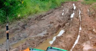 Warga Jirak Jaya Keluhkan Kondisi Jalan di Desa Sungai Menang