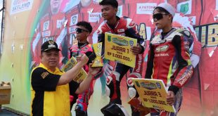 Ratusan Raider Region Sumatera Ngaspal di Skyland Internasional Circuit Sekayu