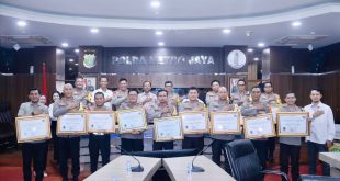 Raih Nilai Tertinggi Zona Hijau Pelayanan Publik se- Banten, Kapolres Metro Tangerang: Tetap Jaga Kualitas Pelayanan