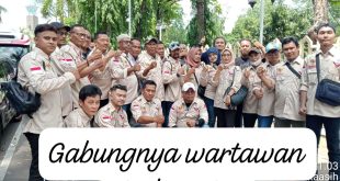Syamsul Bahri , Ketua DPD Gabungnya Wartawan Indonesia (GWI) dan jajaran nya Mengucapkan hari Bayangkara ke-78